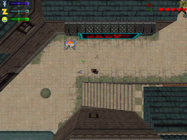 Самое начало 1-го уровня